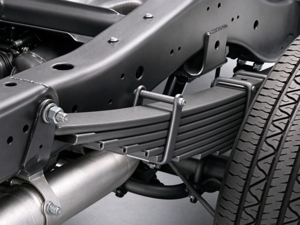 Light truck leaf spring chassis